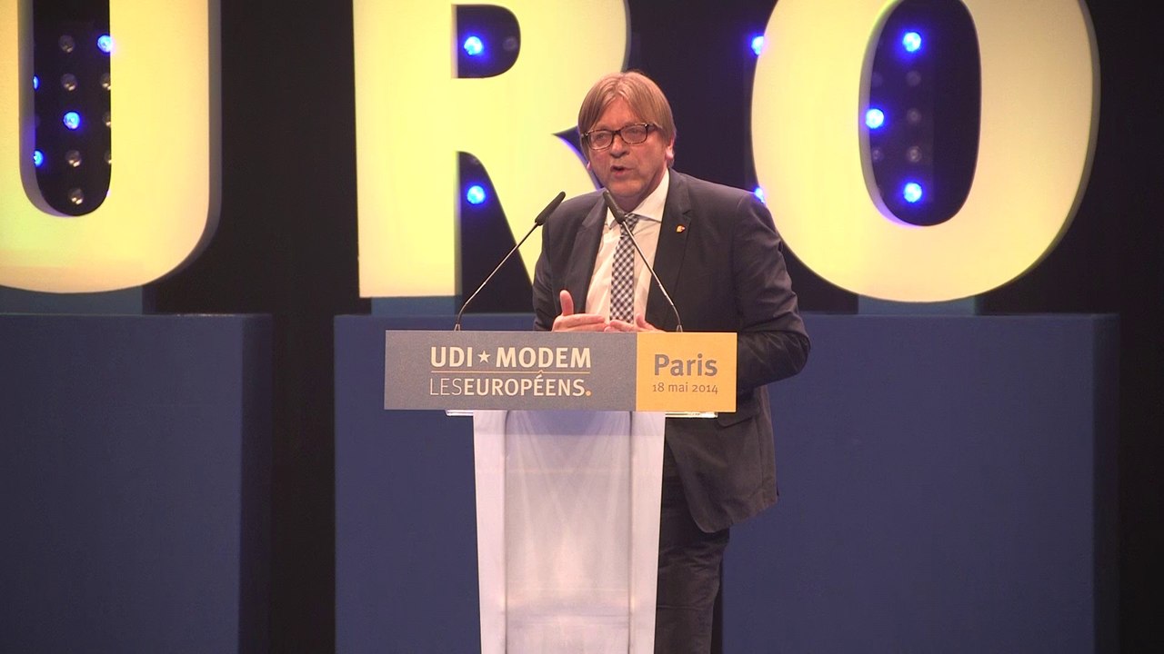 Guy Verhofstadt | Docks de Paris, 18 mai 2014