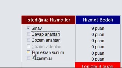 Hızlısınav hazırlama videosu