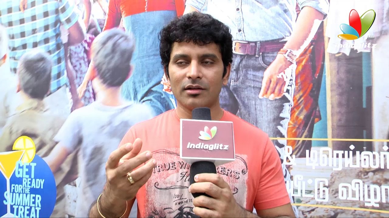 Nandha, Director Vikraman and Thambi Ramaiah at Athithi Tamil Movie Audio Launch | Karu Palaniappan