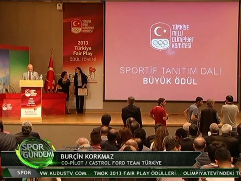 TMOK 2013 Fair Play Ödül Töreni(Özel Haber-Sercan Şekerci)
