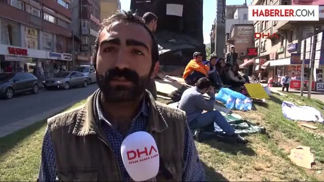 Zonguldak'ta 8 Öğrenci Soma İçin Açlık Grevinde