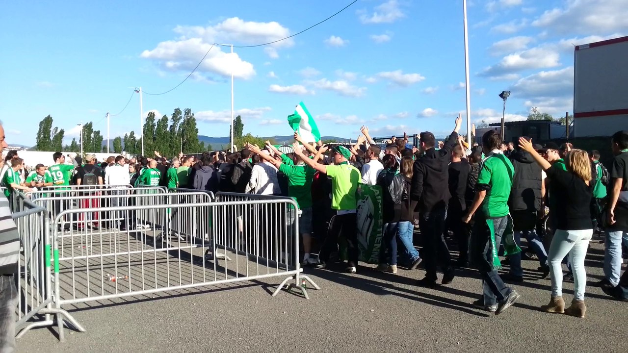 ASSE/Ajaccio : les Green Angels