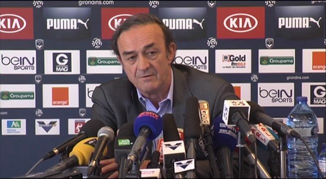 Conférence de presse de Jean-Louis Triaud