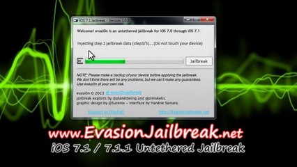 Téléchargez l'outil evasi0n pour iOS 7.1.1 jailbreak untethered