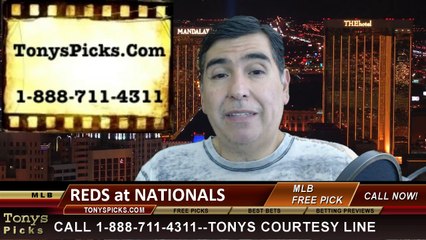 Washington Nationals vs. Cincinnati Reds Pick Prediction MLB Odds Preview 5-19-2014