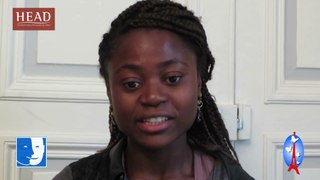 Niclette Mawanzi Wa Ngumbu, étudiante à HEAD, parle de son projet social avec le SMAC
