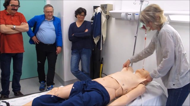 Visite au centre de simulation en santé du centre hospitalier (Chicas) de Gap