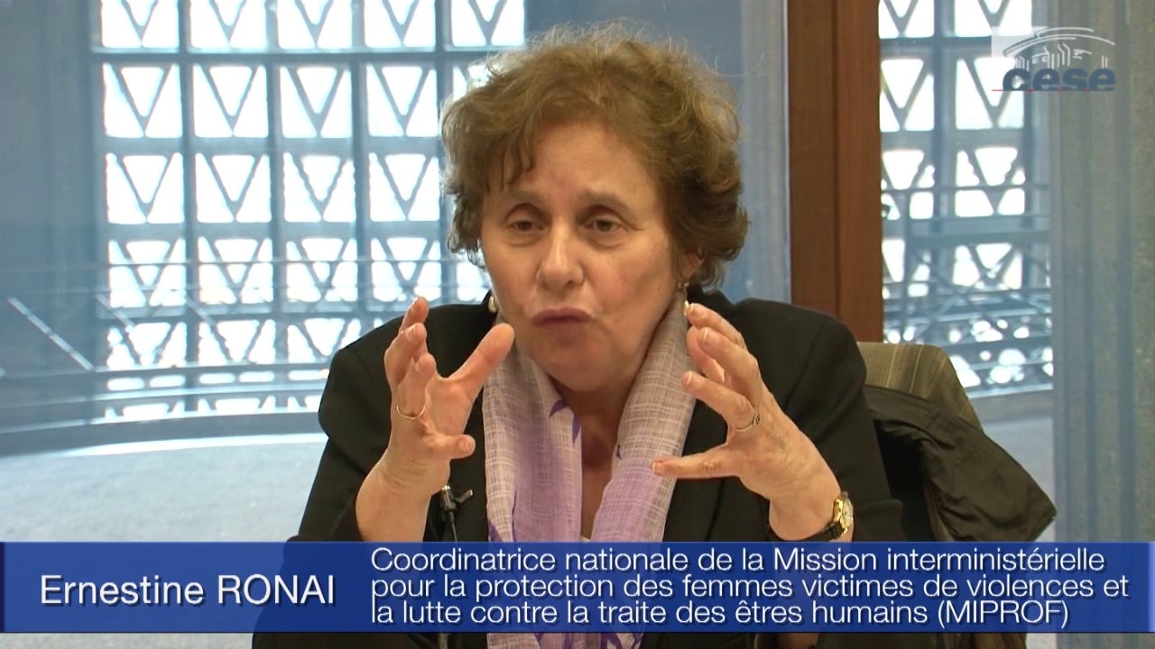 Questions à Ernestine RONAI (MIPROF) - cese