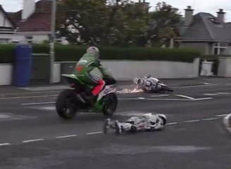 Crazy Crash ! North West 200 - Simone Andrews
