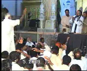 Zakir Altaf shah of Jahanpor yadgar majlis jalsa Haji Sijad Hussain at Sargodha