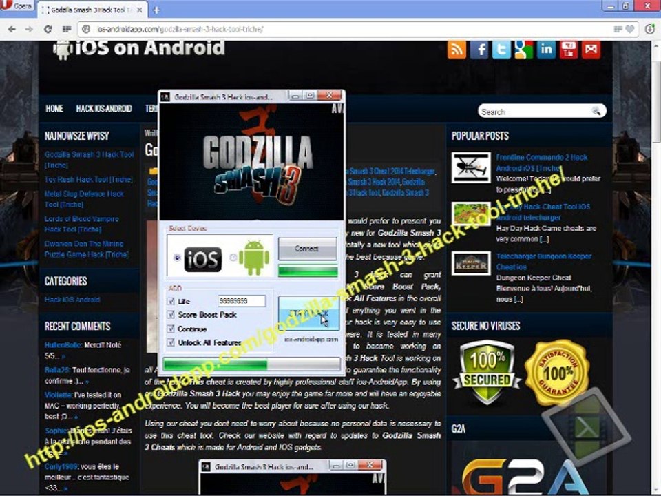 Godzilla Smash 3 Hack Tool Guide Telecharger Gratuit