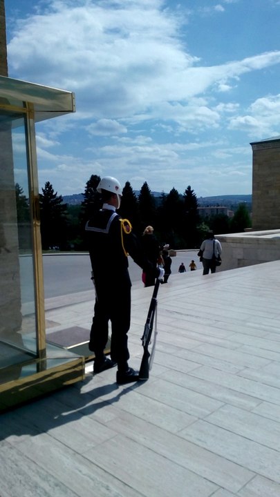 Anıtkabir asker yer değişimi
