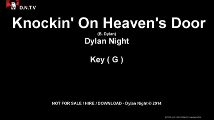 Dylan Night - Knockin' On Heaven's Door (G)