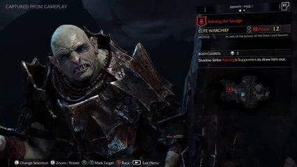 SHADOW OF MORDOR Gameplay - Weapons and Runes Tutorial (PS4/PC)