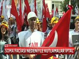 En buruk 19 Mayıs Soma faciası nedeniyle kutlamalar iptal