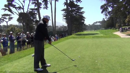 Jason Dufner 2012 US Open Olympic Club Swingvision Slow Motion 60fps