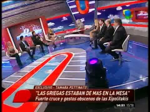 Pronto.com.ar Tamara Pettinato disparó contra Xipolitakis