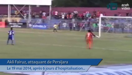 BUZZ NEWS - un joueur indonésien décède après le tacle abominable d'un gardien adverse.