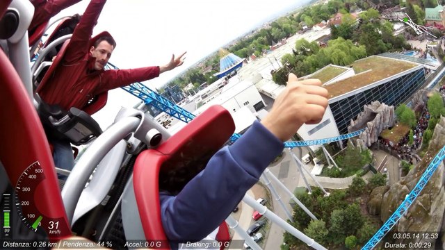 EuropaPark - Blue Fire Megacoaster