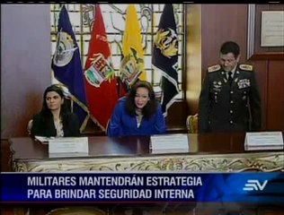 Download Video: FF.AA. no cambiarán de armamento para operaciones de seguridad interna