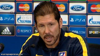 Simeone: "Imagino un partido con ansiedad"