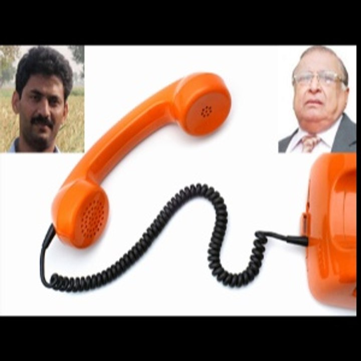 Nazir Naji using highly abusive language. It seems Ahmad Noorani of The News set him up and recorded phone calls