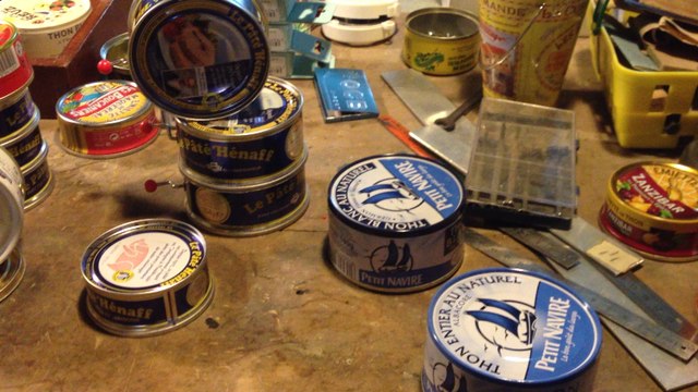 Des boîtes de conserves musicales