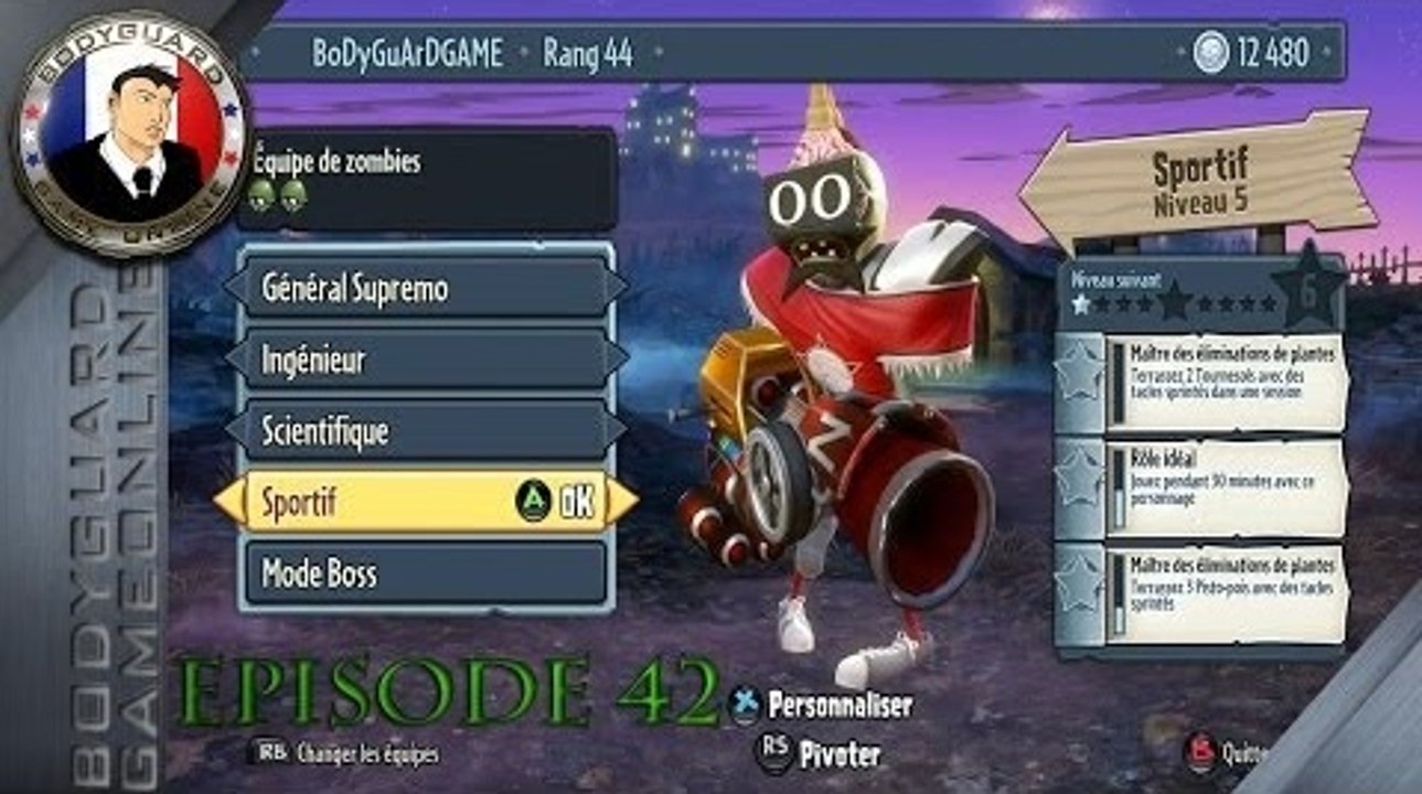 Plants vs Zombies Garden Warfare Let's Play Épisode 42 Jeu Rigolo Objectif 100