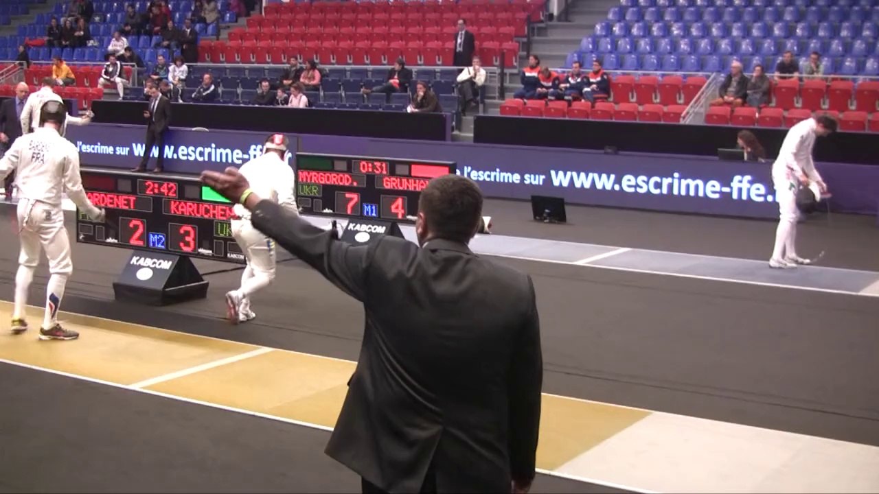 FENCING RFF MONAL 2014 T64 BARDENET KARUNCHENKO