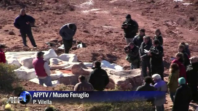 Fósiles de dinosaurios gigantes en Argentina