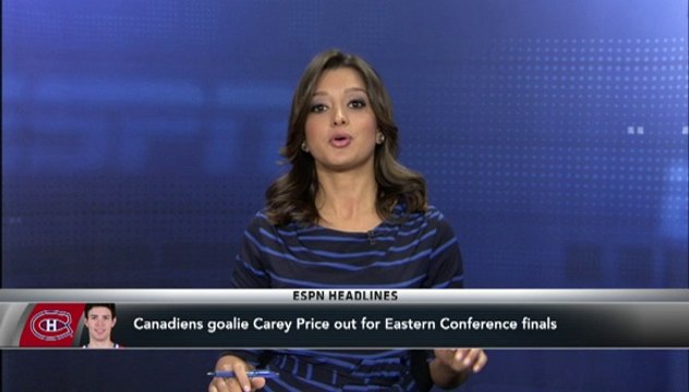 Canadiens Lose Price For Rest Of Series
