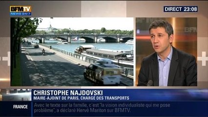 Download Video: Le Soir BFM: Lutte contre la pollution: Anne Hidalgo a présenté sa feuille de route lors de son premier Conseil de Paris - 19/05