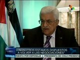 Israel paró negociaciones al incumplir acuerdo sobre presos palestinos