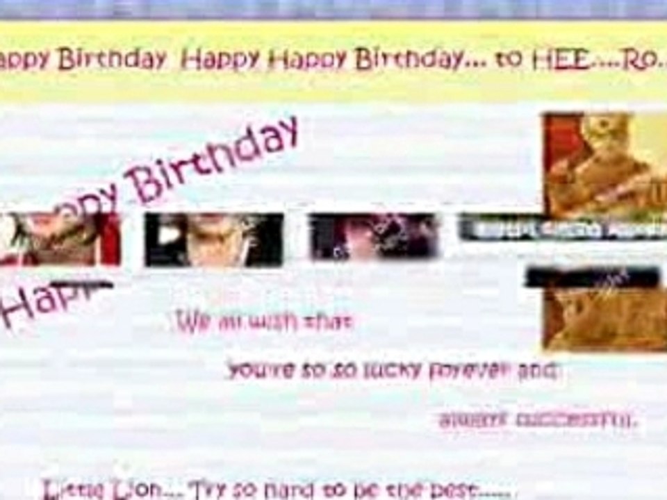 DBSK (birthdaygift for hero)