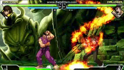 MUGEN CVS 3 Kyo (Me) vs Ryu (AI)