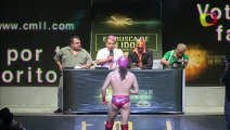 Star Jr. vs Guerrero Negro Jr. in a En Busca de un Idolo match