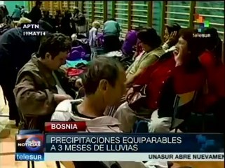 Inundaciones en Serbia y Bosnia dejan 45 muertos