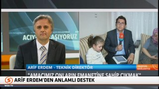 Arif Erdem'den anlamlı destek video izle,video seyret