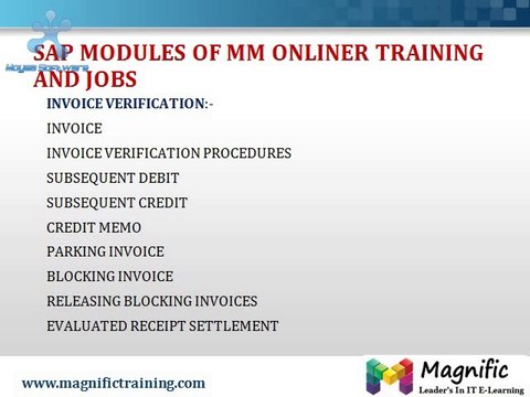 Material Management(MM) online training In Bangalore % sap certification