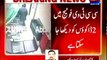 Blood Bank robbery in Karachi, AbbTakk news receive CCTV footage