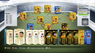 My FIFA 14 Ultimate Teams: Legends, TOTYS, TOTS, INFORMS+ more!