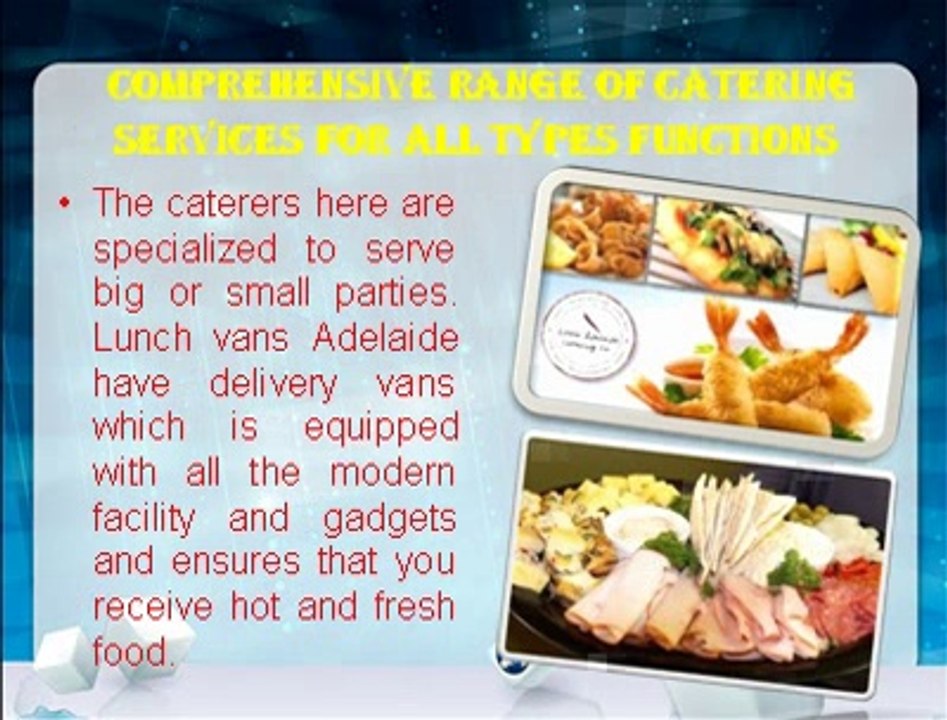 Caterer Services Adelaide