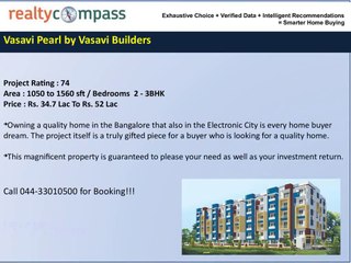 Flats in Electronic city