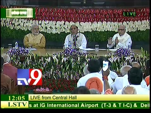 Narendra Modi elected as leader of BJP