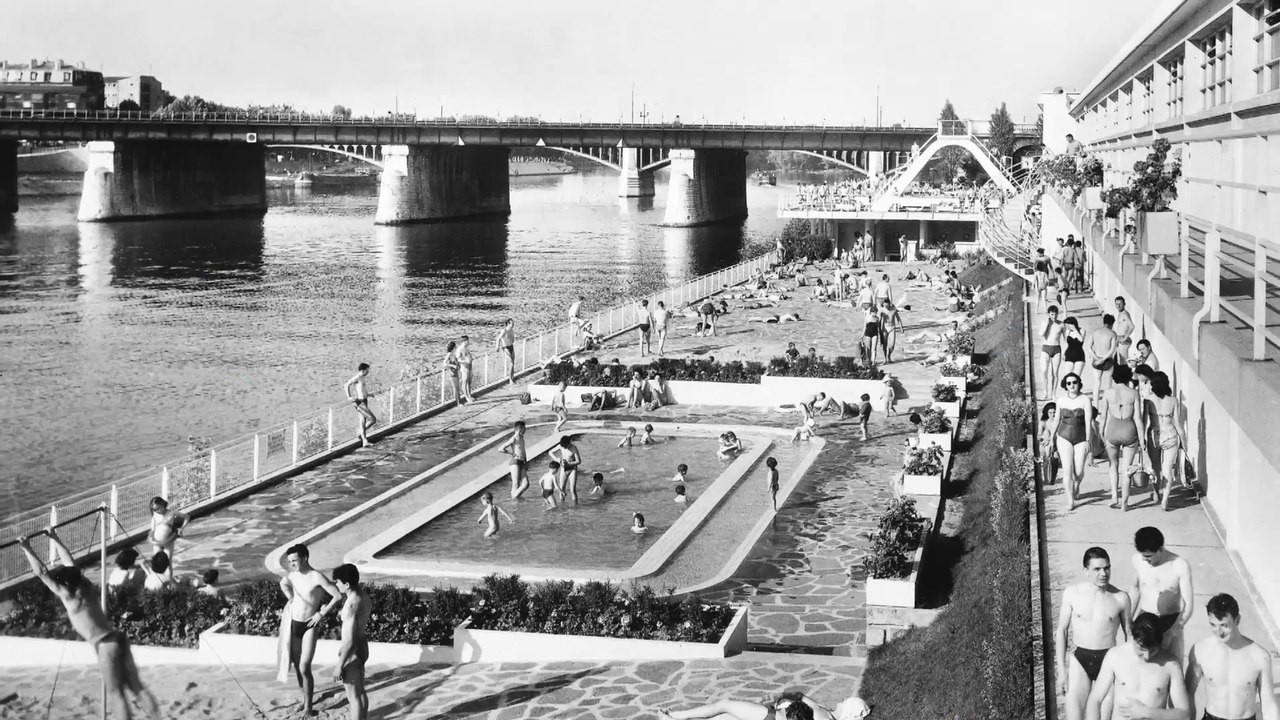 SPORTS, portrait d'une métropole : Bains sur Seine