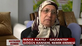 GÖĞÜS KANSERİ,KEMİK ERİMESİ HASTALIĞI VARDI ŞİFALI BİTKİLERİ KULLANDI