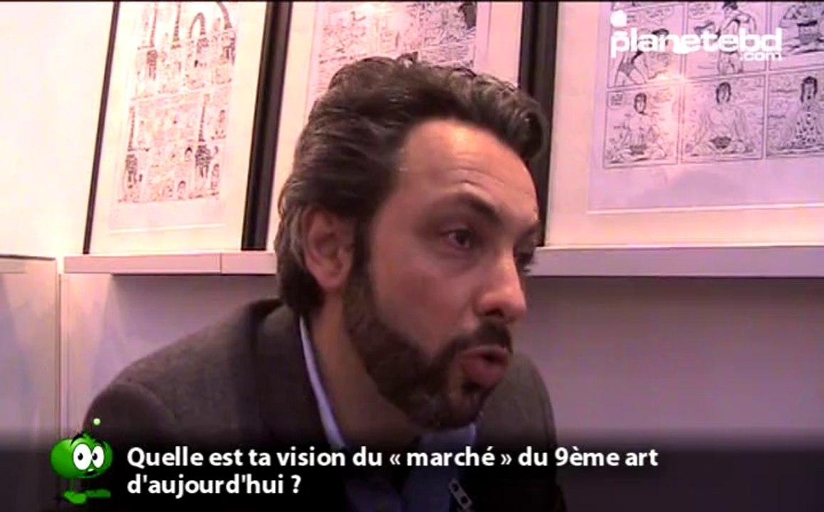 Xavier Dorison en interview pour planetebd.com