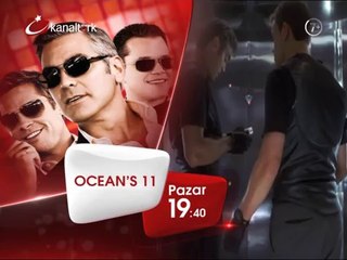 "OCEAN'S 11" 18 Mayıs Pazar akşamı saat 19.40'ta Kanaltürk Sinema Kuşağında!