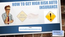 Quick Car Insurance Online Quotes For High Risk Drivers
