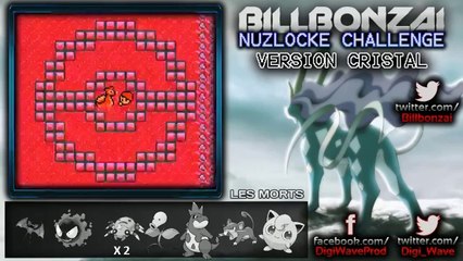 [BillBonzai] Le nuzlocke challenge sur pokemon crystal avec Alfeust (11/24)